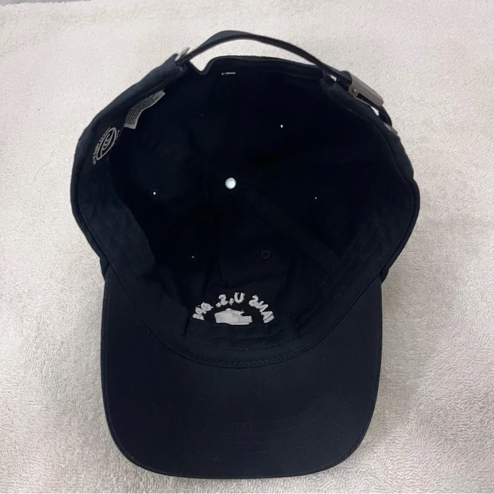 Vans U.S. Open of Surfing Adjustable Black Cotton Ball Cap by VANS Off the Wall